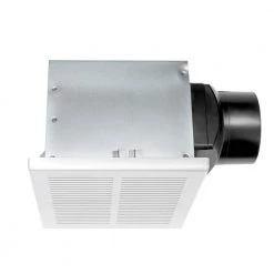 Hampton Bay 80 CFM Ceiling Mount Room Side Installation Humidity Sensing Bathroom Exhaust Fan, ENERGY STAR -Hampton Bay Shop white hampton bay bath fans bpt13 14hd 40 1000