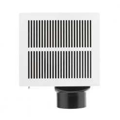 Hampton Bay 80 CFM Ceiling Mount Room Side Installation Humidity Sensing Bathroom Exhaust Fan, ENERGY STAR -Hampton Bay Shop white hampton bay bath fans bpt13 14hd 66 1000