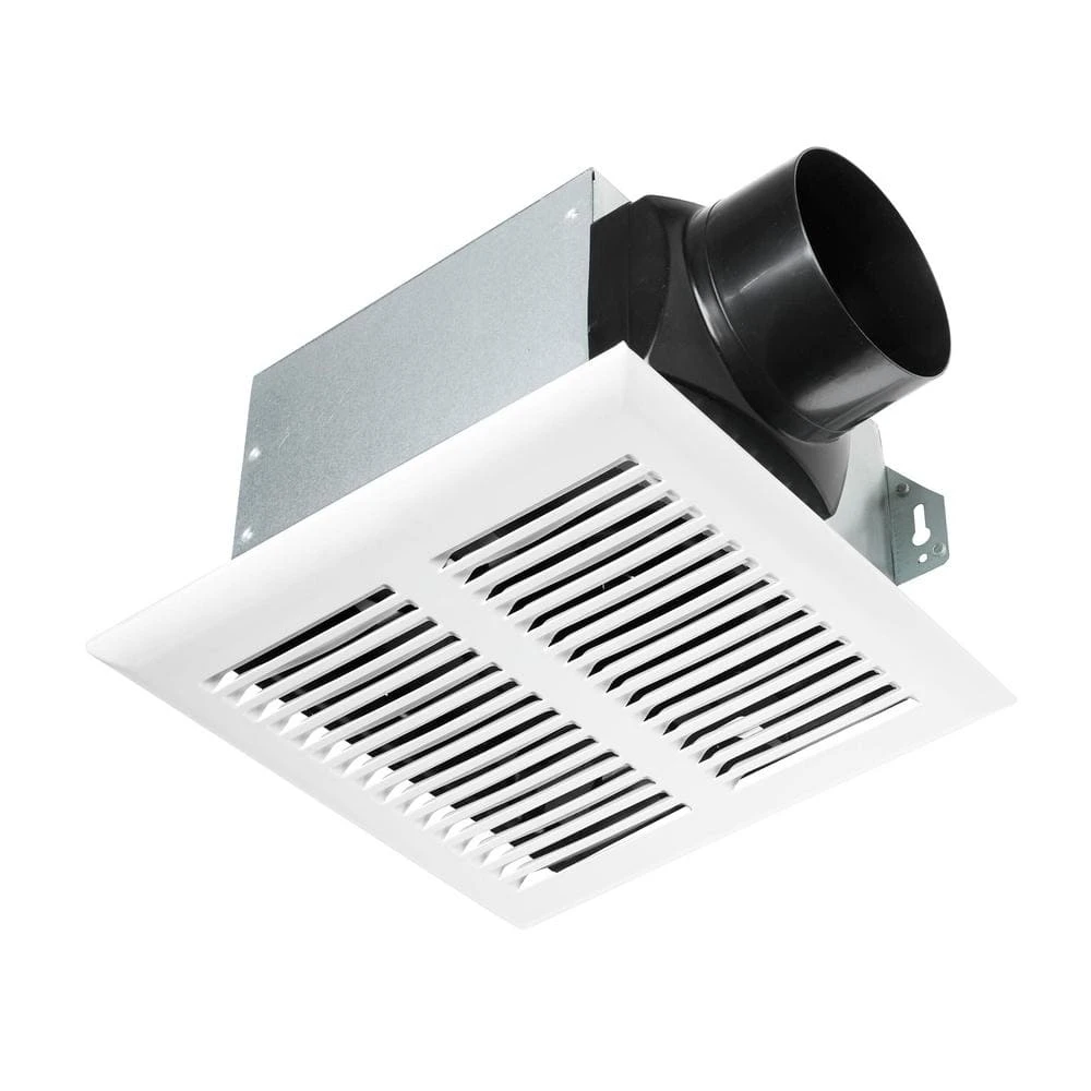 Hampton Bay 80 CFM Ceiling Mount Room Side Installation Heavy-Duty Bathroom Exhaust Fan 1 Hampton Bay 80 CFM Ceiling Mount Room Side Installation Heavy-Duty Bathroom Exhaust Fan