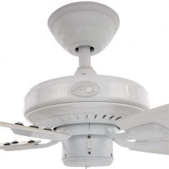 Hampton Bay Gazebo II 42 in. White Smart Hubspace Ceiling Fan with Remote -Hampton Bay Shop white hampton bay ceiling fans without lights yg187 wh hs a0 1000