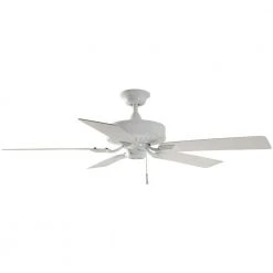 Hampton Bay Barrow Island 52 in. Indoor/Outdoor White Ceiling fan -Hampton Bay Shop white hampton bay ceiling fans without lights yg529 wh 77 1000