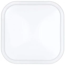 Hampton Bay 12 in. 14-Watt Square LED Flush Mount Ceiling Light 1000 Lumens 4000K Bright White Dimmable -Hampton Bay Shop white hampton bay flush mount lights 54616291 4f 1000