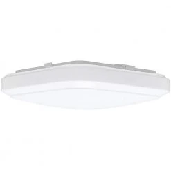 Hampton Bay 12 in. 14-Watt Square LED Flush Mount Ceiling Light 1000 Lumens 4000K Bright White Dimmable -Hampton Bay Shop white hampton bay flush mount lights 54616291 c3 1000