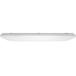 Hampton Bay 49 in. x 18 in. Rectangular Light Fixture LED Flush Mount High Output 5500 Lumens Smooth Acrylic Lens Kitchen Lighting -Hampton Bay Shop white hampton bay flush mount lights 54645141 a0 1000