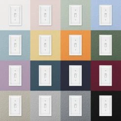 Hampton Bay Woodmore 1 Gang Duplex Wood Wall Plate - White -Hampton Bay Shop white hampton bay outlet wall plates 200dwhb 66 1000