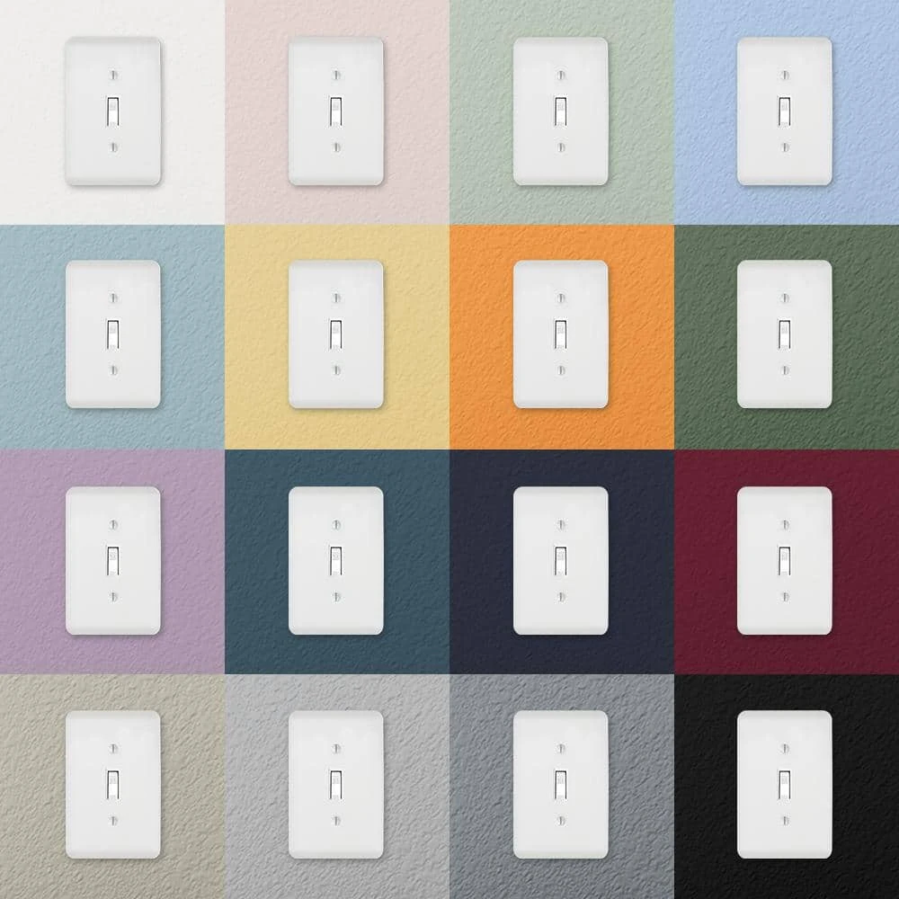 Hampton Bay Perry 1 Gang Duplex Steel Wall Plate - White 3 Hampton Bay Perry 1 Gang Duplex Steel Wall Plate - White - Image 3