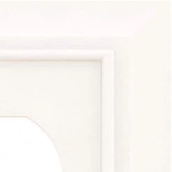 Hampton Bay Architectural White 1-Gang Single Duplex Wall Plate (1-Pack) -Hampton Bay Shop white hampton bay outlet wall plates w31558c w uh 4f 1000