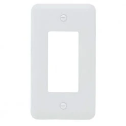 Hampton Bay Declan 1 Gang Rocker Steel Wall Plate - White -Hampton Bay Shop white hampton bay rocker light switch plates 935rwhb 4f 1000