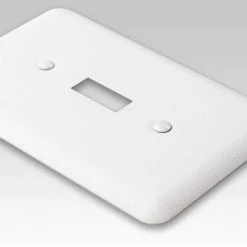 Hampton Bay Perry 2 Gang Toggle Steel Wall Plate - White -Hampton Bay Shop white hampton bay toggle light switch plates 635ttwhb 1f 1000