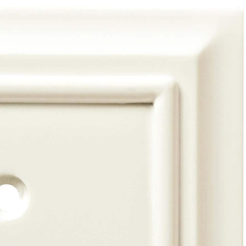 Hampton Bay White 2-Gang Toggle Wall Plate (1-Pack) 3 Hampton Bay White 2-Gang Toggle Wall Plate (1-Pack) - Image 3