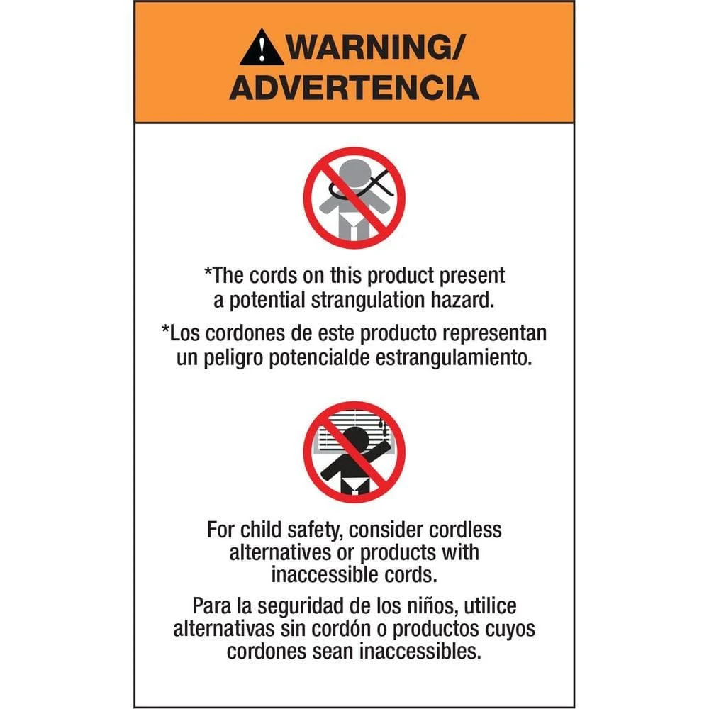 Hampton Bay White Room Darkening 3.5 in. Vertical Blind Kit for Sliding Door or Window - 78 in. W x 84 in. L 3 Hampton Bay White Room Darkening 3.5 in. Vertical Blind Kit for Sliding Door or Window - 78 in. W x 84 in. L - Image 3