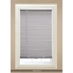 Hampton Bay White Cordless Blackout 1 in. Vinyl Mini Blind for Window or Door - 47 in. W x 48 in. L 16 Hampton Bay White Cordless Blackout 1 in. Vinyl Mini Blind for Window or Door - 47 in. W x 48 in. L -Hampton Bay Shop white hampton bay vinyl mini blinds 10793478353323 77 1000