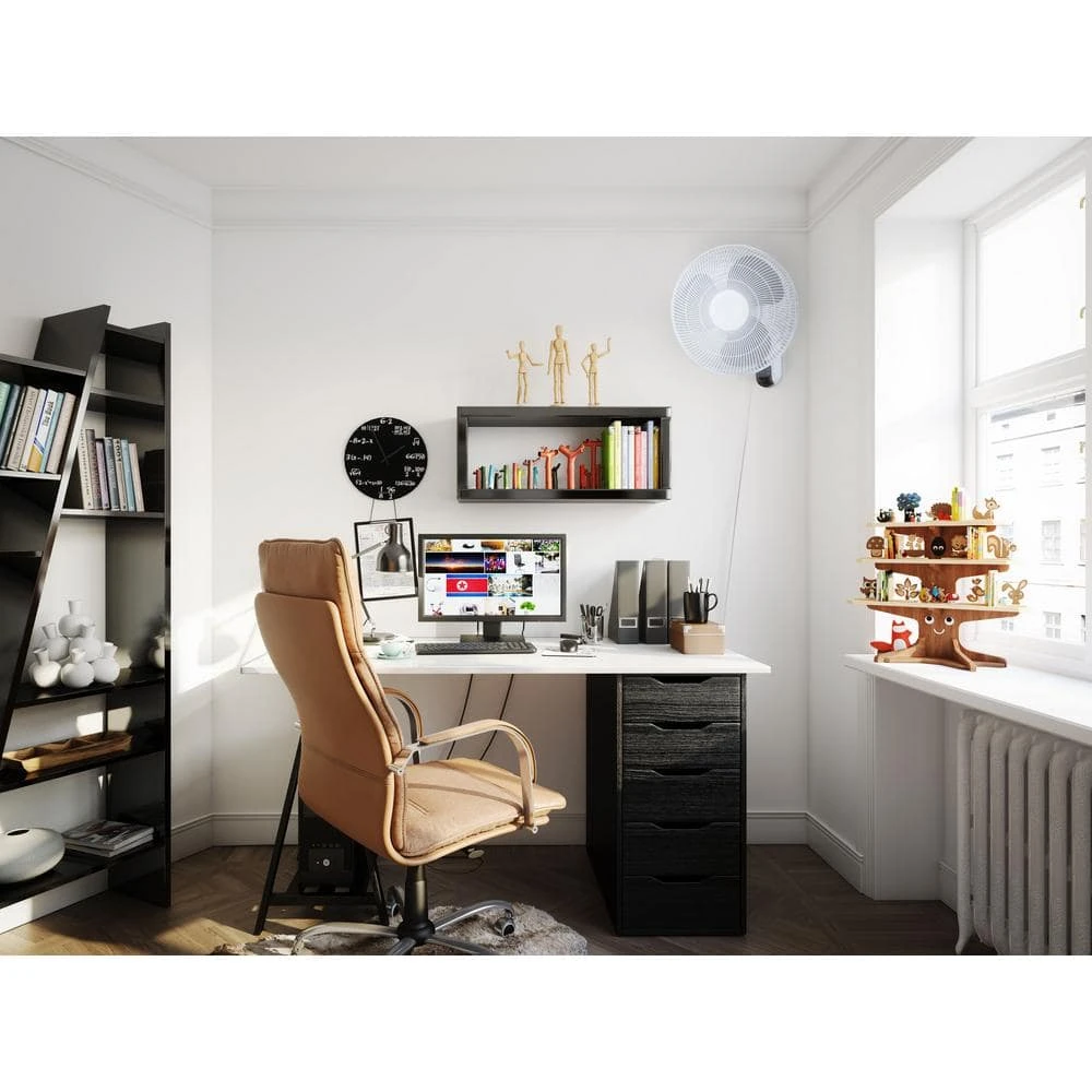 Hampton Bay 16 in. Indoor Wall Mount Fan with Remote 5 Hampton Bay 16 in. Indoor Wall Mount Fan with Remote - Image 5