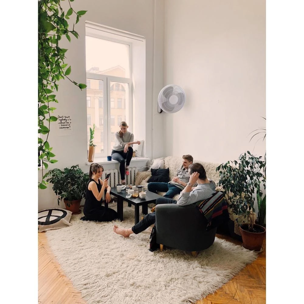 Hampton Bay 16 in. Indoor Wall Mount Fan with Remote 6 Hampton Bay 16 in. Indoor Wall Mount Fan with Remote - Image 6