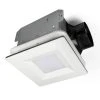 Hampton Bay 160 CFM Ceiling Mount Room Side Installation Bathroom Exhaust Fan with Adjustable LED Lighting and Night Light