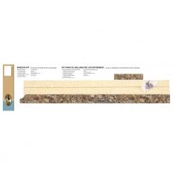 Hampton Bay Wilsonart 8 ft. Laminate Countertop Kit Included in Textured Winter Carnival Granite with Full Wrap Ogee Edge -Hampton Bay Shop winter carnival granite hampton bay laminate countertops 12337kt08l1874 a0 1000