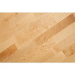 Hampton Bay 5 ft. L x 30 in. D Finished Engineered Birch Solid Wood Butcher Block Desktop Countertop -Hampton Bay Shop yellow hampton bay butcher block countertops pwbrab387621524 fa 1000